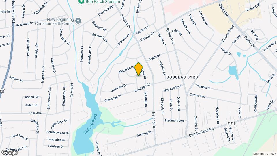 1929 Crestview Dr Map and Location Details