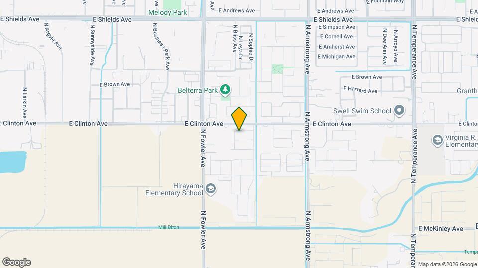6163 E Adena Ave Map and Location Details