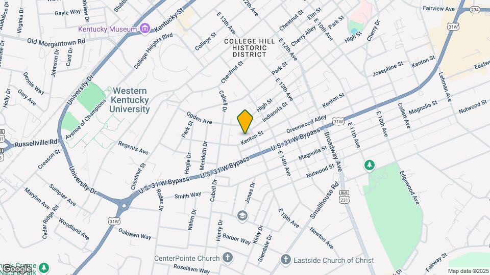 1517 Kenton St Map and Location Details