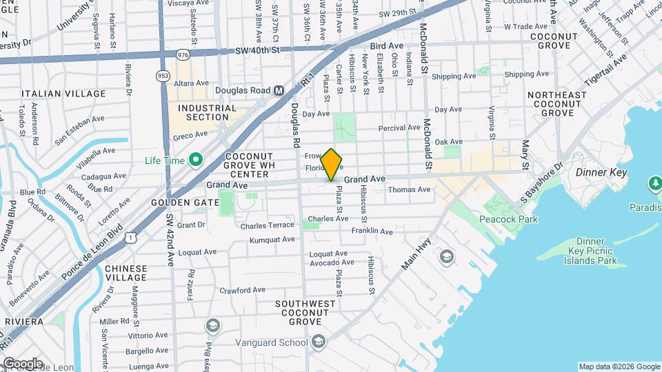 3616 Grand Ave Map and Location Details