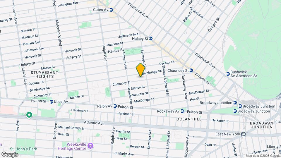 415 Chauncey St Map and Location Details