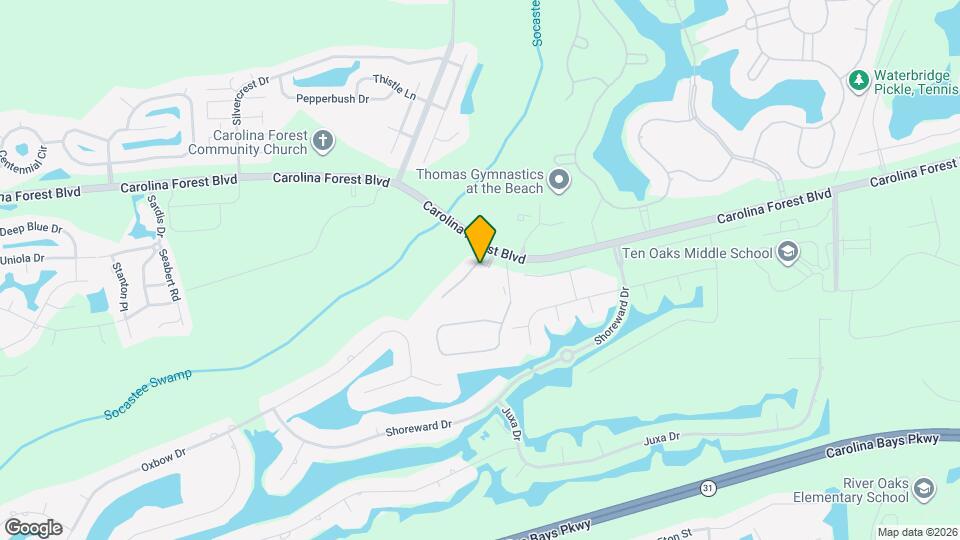 101 Westhaven Dr Map and Location Details