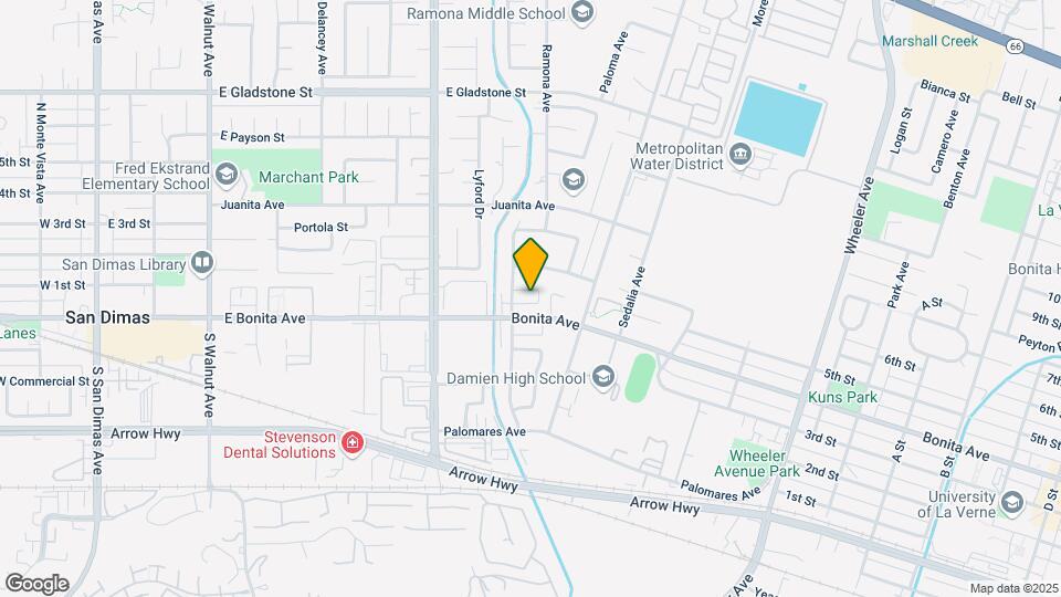 838 Maria Ave Mapa y Detalles de la Ubicación