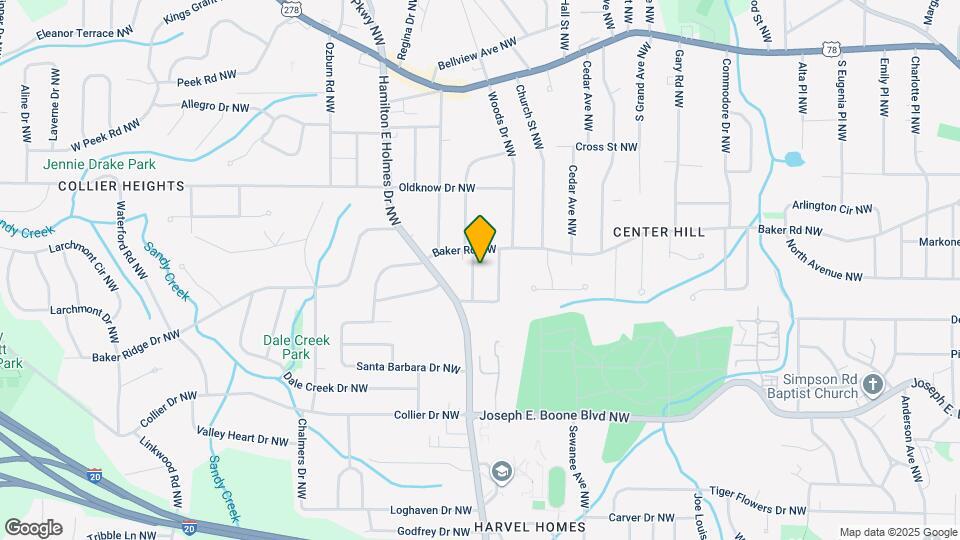 2668 Hood Ave NW Map and Location Details
