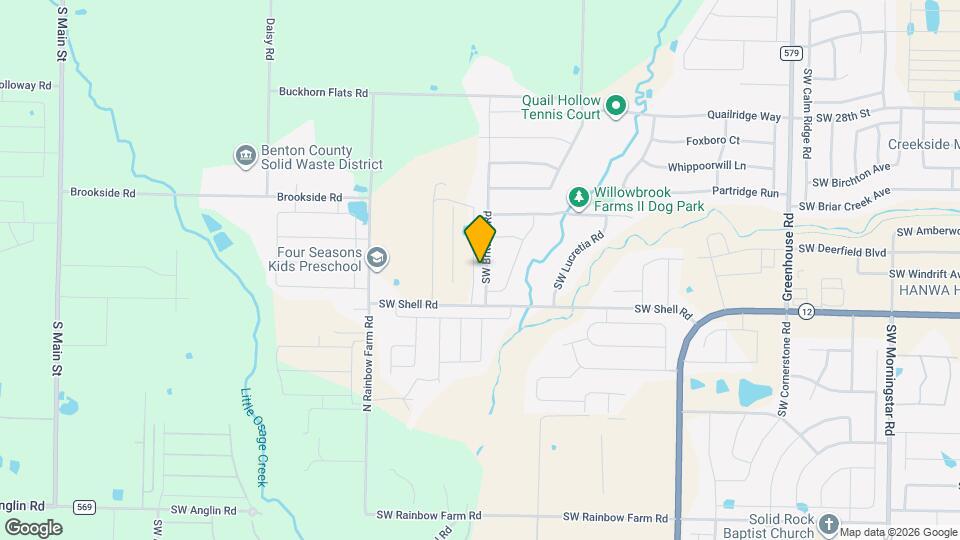 3502 SW Brittany Rd Map and Location Details