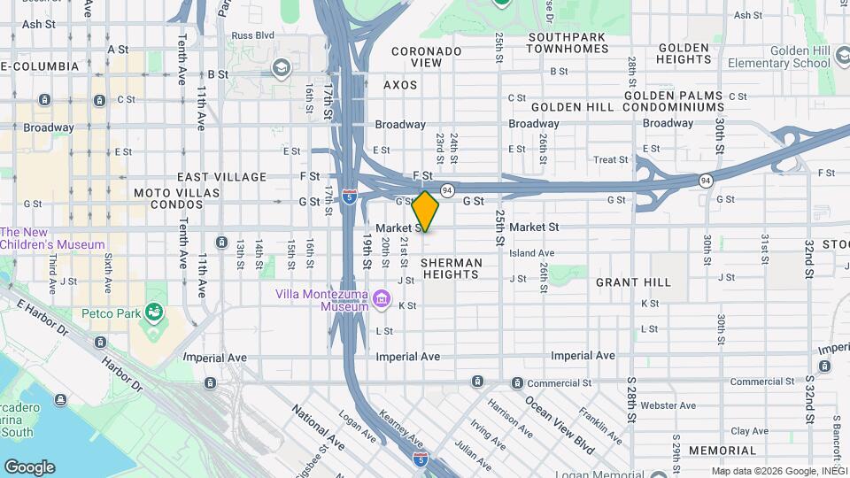 559 1/2 22nd St Map and Location Details