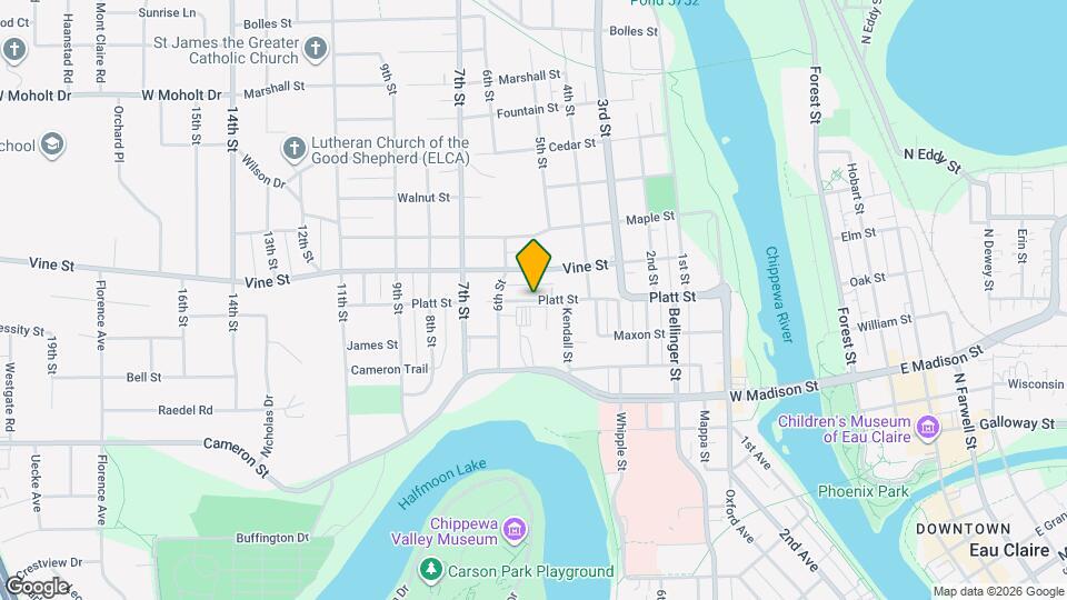 450 Platt St Map and Location Details