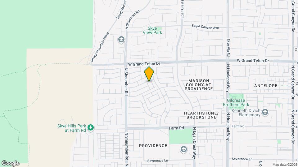 7852 Pyramid Peak St Map and Location Details