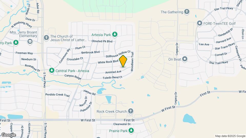 16601 Amistad Ave Map and Location Details
