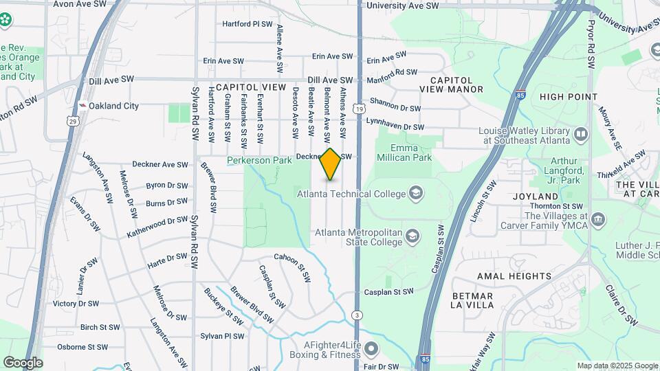 1552 Belmont Ave SW Map and Location Details