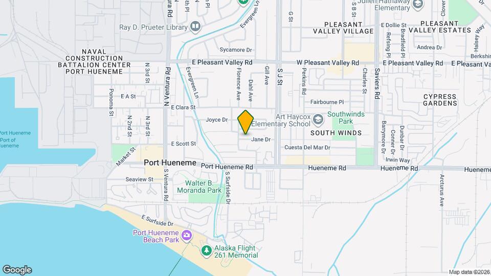 755 Jane Dr, Unit Apartment for rent Map and Location Details
