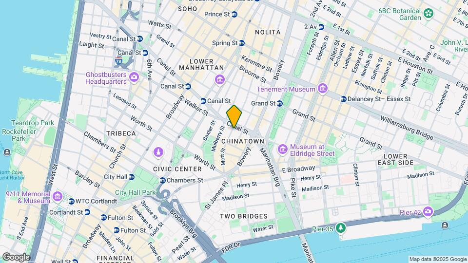 74 Mott St Map and Location Details