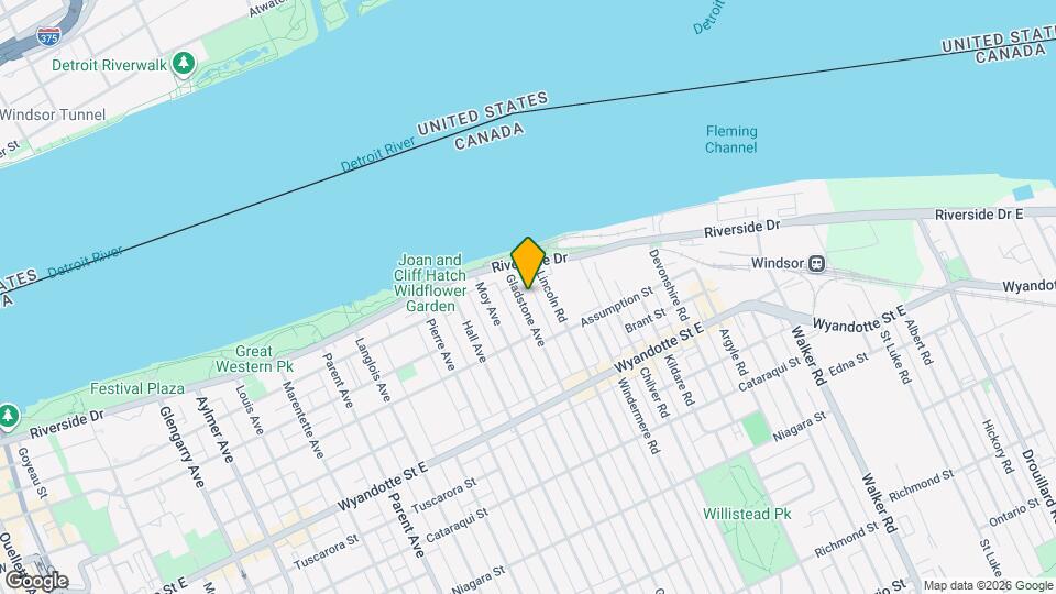 270 Gladstone Ave Map and Location Details