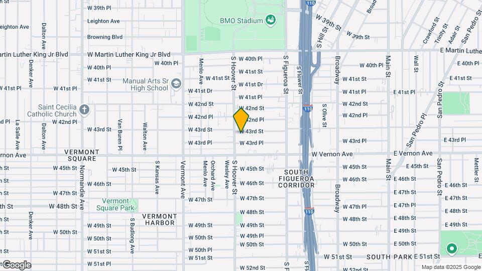 722 W 43rd St Map and Location Details