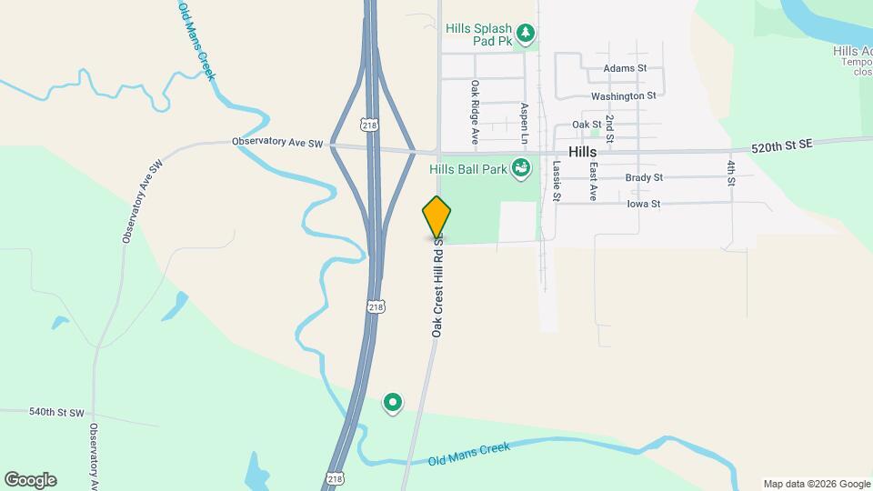 5259 Oak Crest Hill Rd SE Map and Location Details