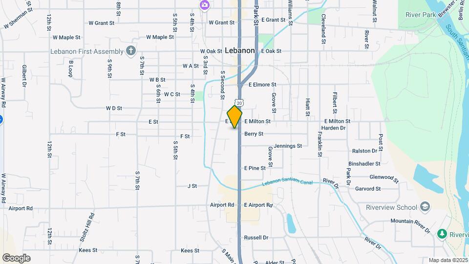 390 Seven Oaks Ln Map and Location Details