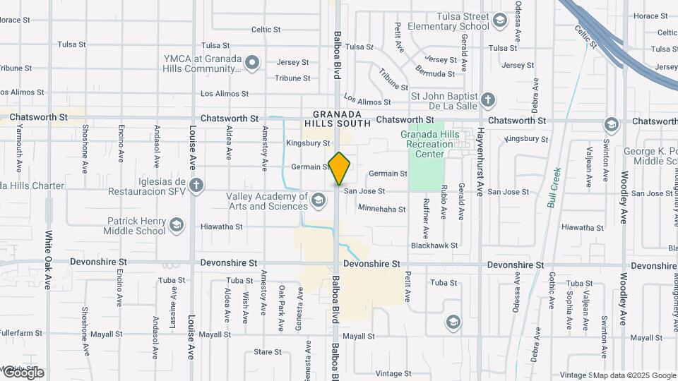 16963 San Jose St, Unit Studio Map and Location Details