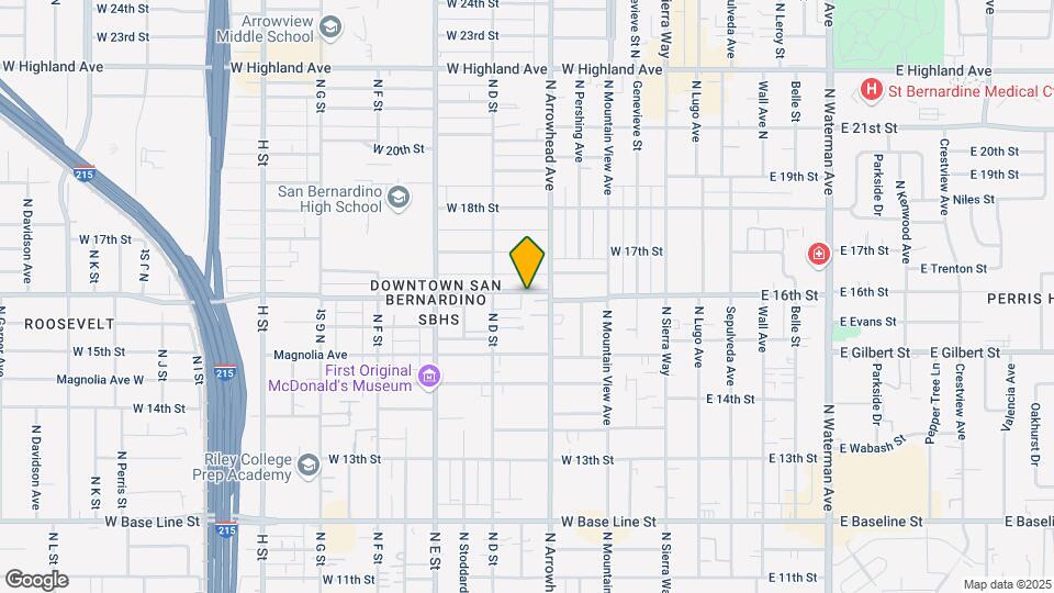 331-343 W 16th St Map and Location Details