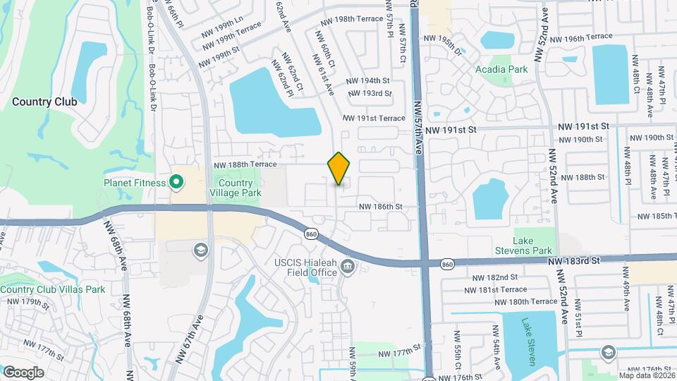 18725 NW 62nd Ave Map and Location Details