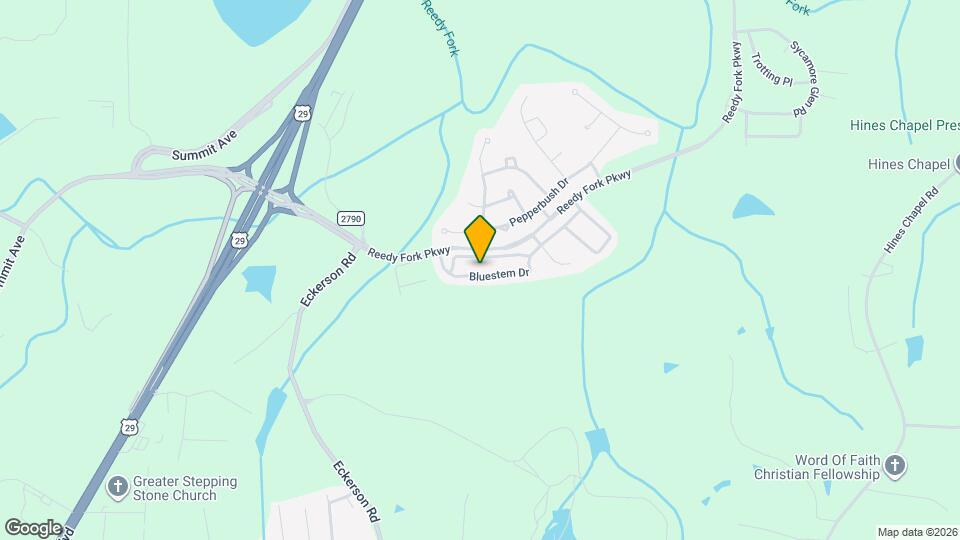 3913 Bluestem Dr Map and Location Details