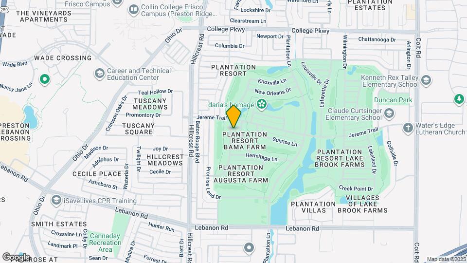 5404 Belle Chasse Ln Map and Location Details