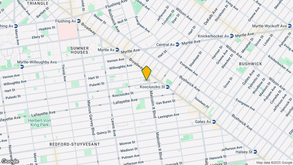 1095 Dekalb Ave Mapa y Detalles de la Ubicación