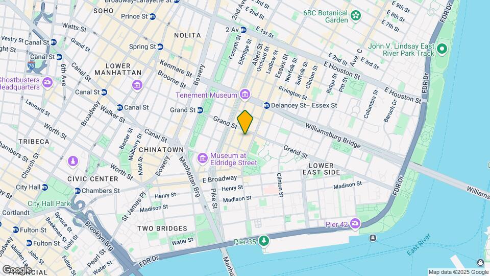 54 Ludlow St Map and Location Details