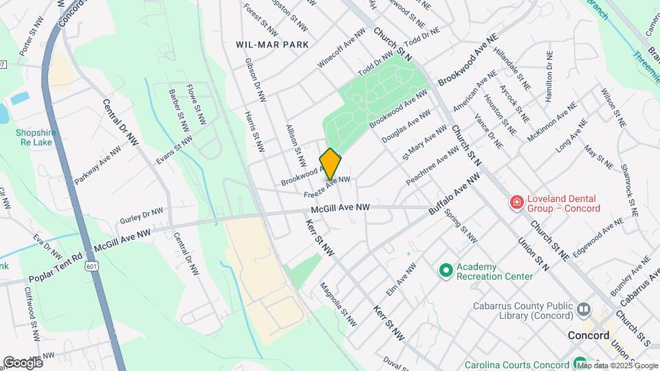 191 Freeze Ave NW Map and Location Details