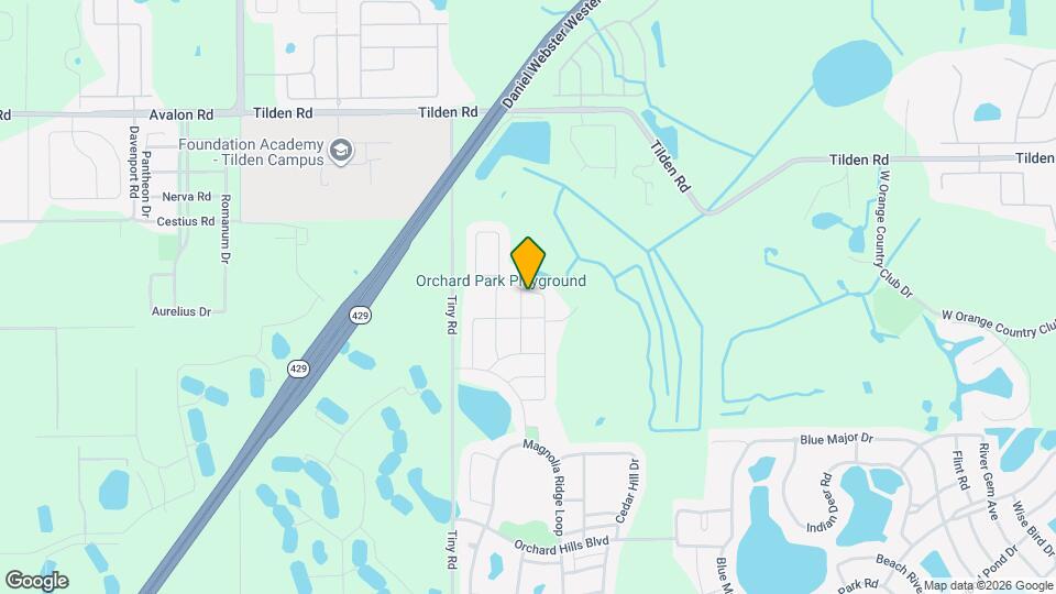3013 Cherry Orchard Ln Map and Location Details