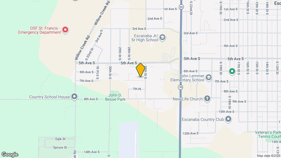 2610 7th Pl, Unit 3B Map and Location Details