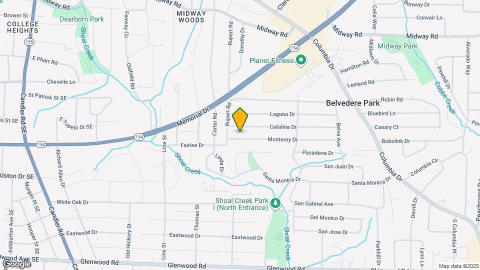 2846 Monterey Dr Map and Location Details