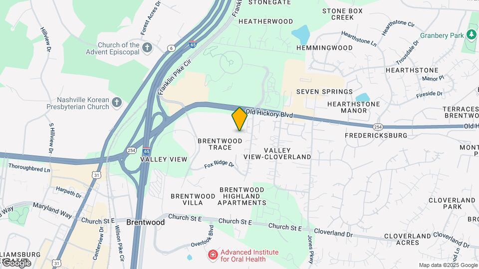 5822 Brentwood Trace Mapa y Detalles de la Ubicación
