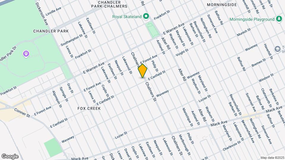 14353 Canfield Rd Map and Location Details