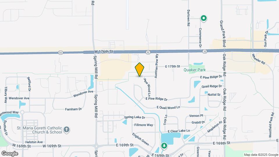 47 W Flat Rock Dr Map and Location Details