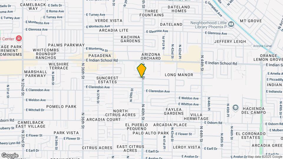 4002 N 40th St-Unit -4002 N 40th St Map and Location Details