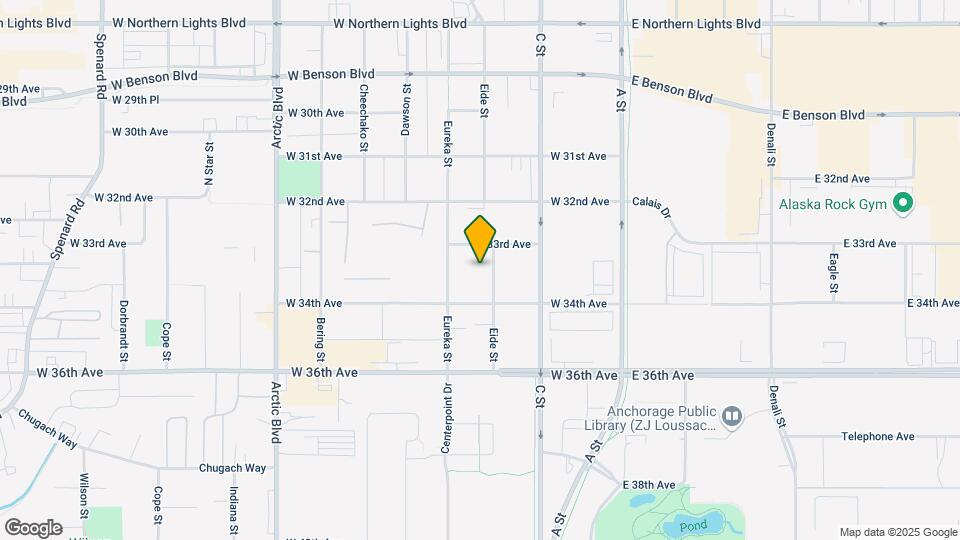 3304 Eide St Map and Location Details