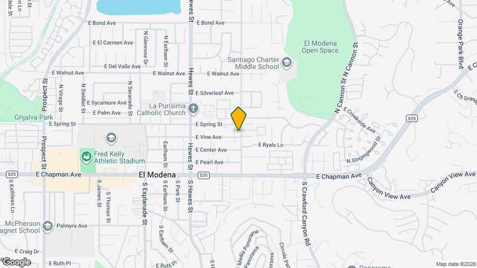 11781 S Rancho Santiago Blvd Map and Location Details