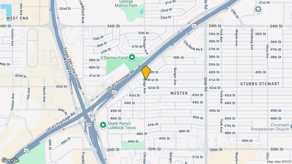 5437 41st St Map and Location Details