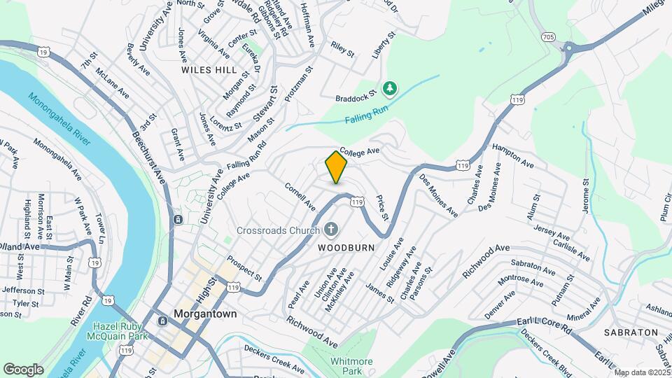 363 Mansion Ave Map and Location Details