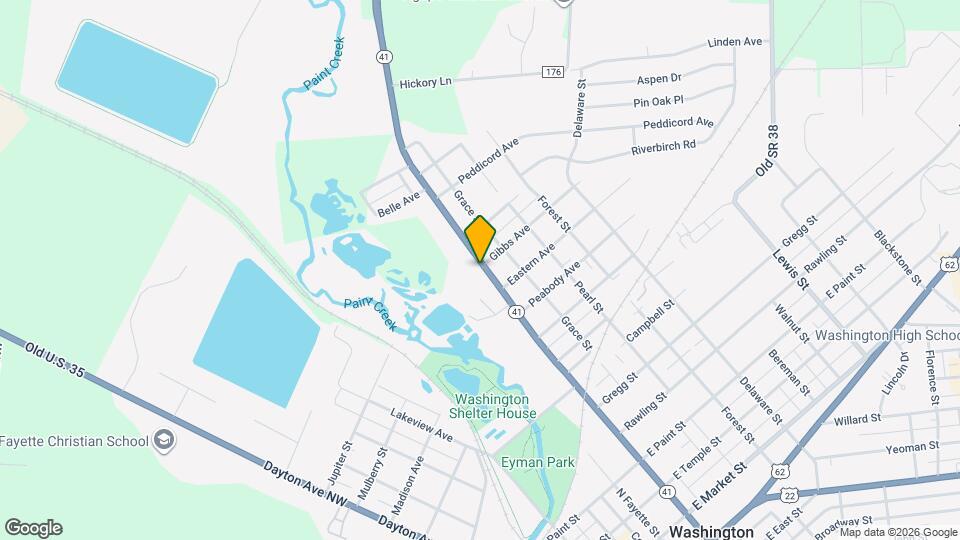 1133 N North St Mapa y Detalles de la Ubicación