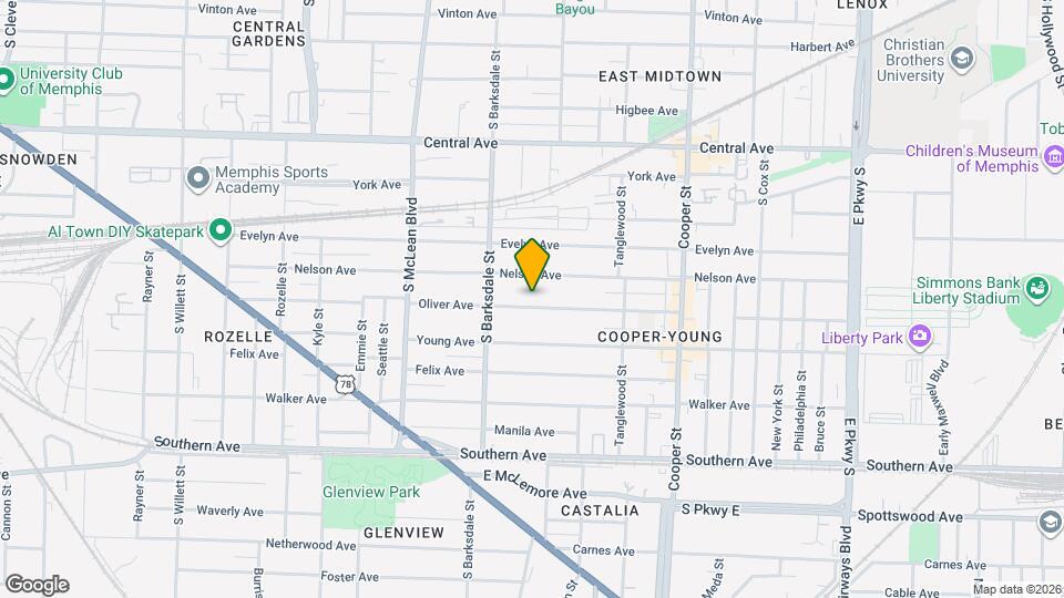 1960 Oliver Ave Mapa y Detalles de la Ubicación
