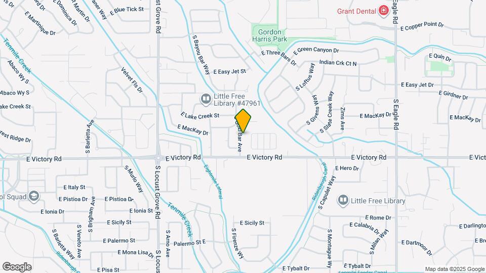 3068 S Gold Bar Ave Map and Location Details