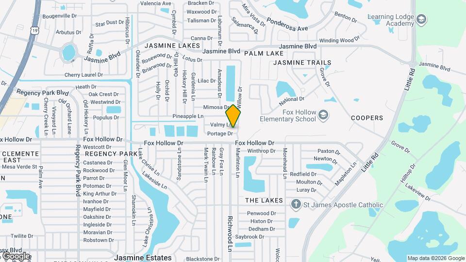 8019 Portage Dr Mapa y Detalles de la Ubicación