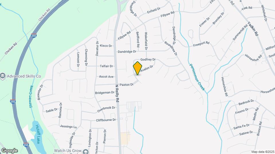 7303 Godfrey Dr Map and Location Details