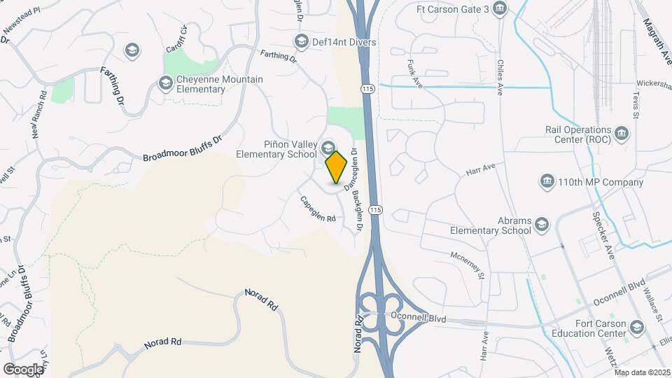 4230 Danceglen Dr Map and Location Details