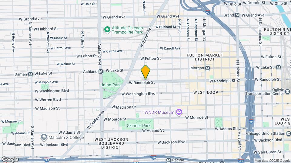 145 N Ada St Map and Location Details