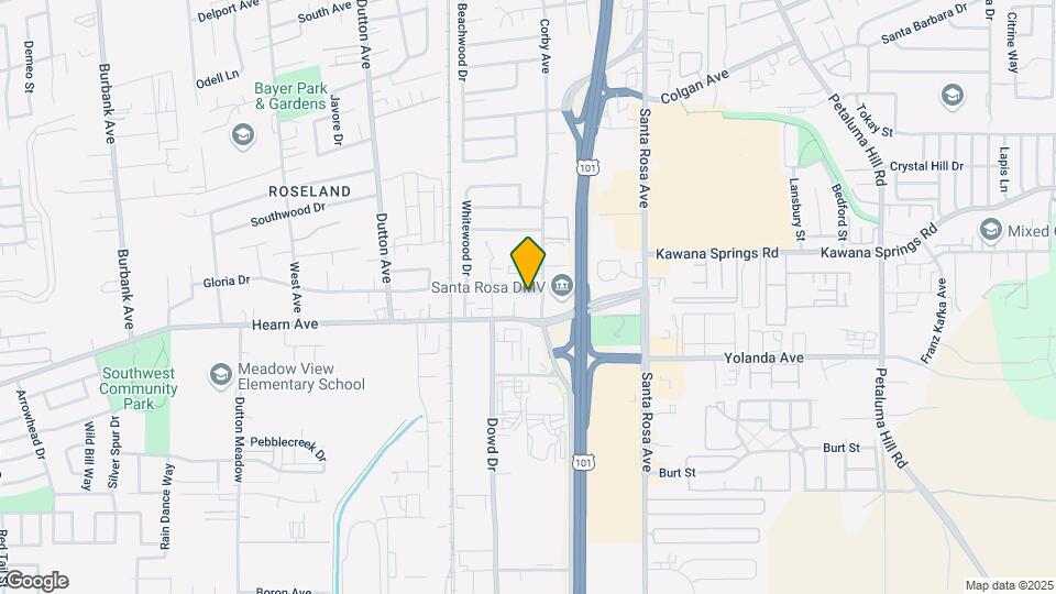 2519 Corby Ave Map and Location Details