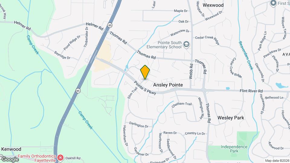 801 Redland Dr Map and Location Details