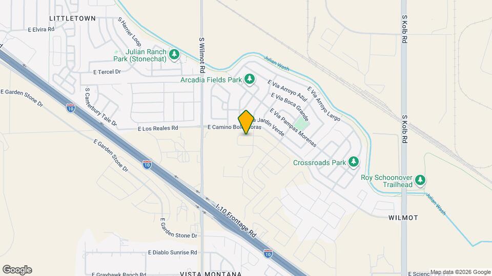 6478 E Paseo Alga Mapa y Detalles de la Ubicación