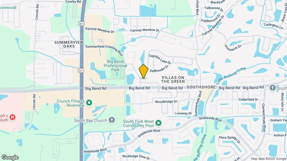 10904 Summerton Dr Map and Location Details
